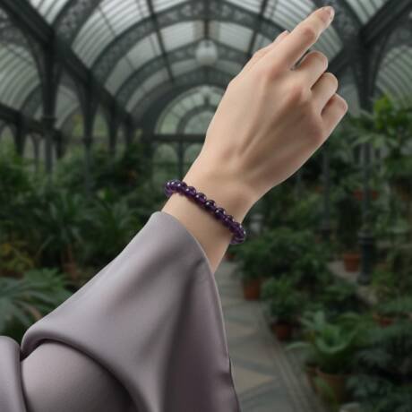 Amethyst – Calm Mind & Spiritual Clarity Bracelet