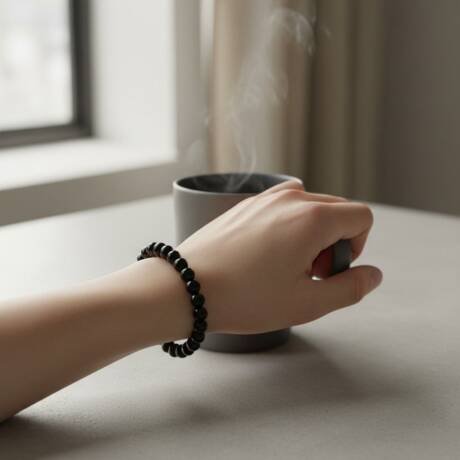 Black Obsidian – Strong Protection & Grounding Bracelet