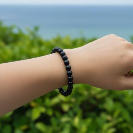 Black Tourmaline – Powerful Protection & Grounding Bracelet