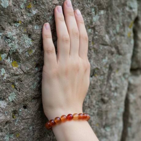 Carnelian – Motivation, Confidence & Creative Power Bracelet