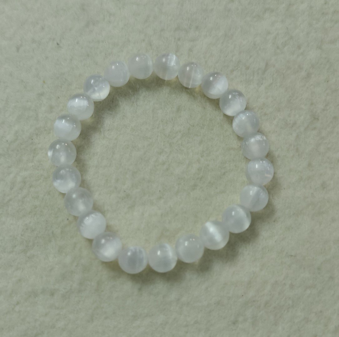 Natural Selenite 8mm