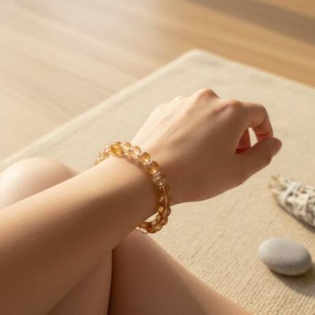 Natural Citrine – Abundance, Confidence & Positive Energy Bracelet