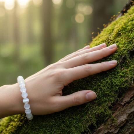 Selenite – Purification, Clarity & Higher Energy Bracelet