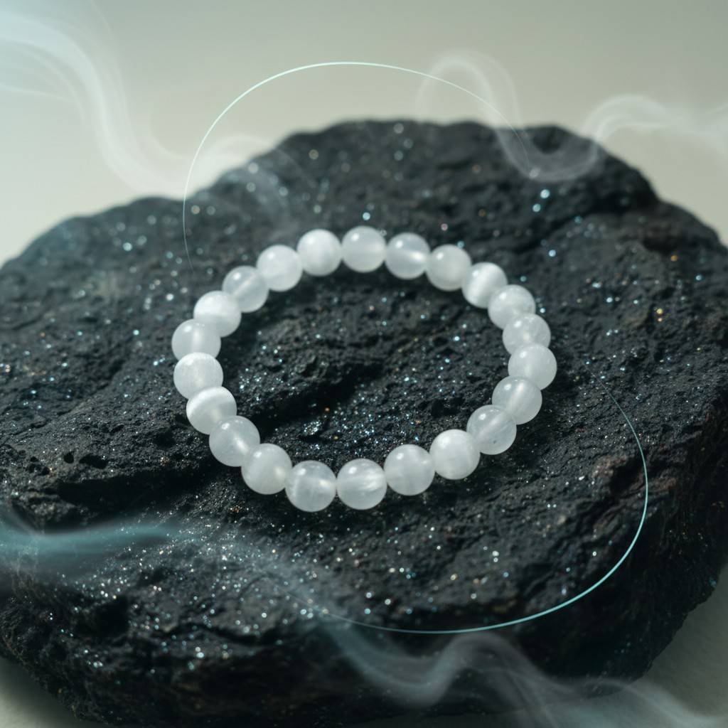 Selenite – Purification, Clarity & Higher Energy Bracelet - Image 2