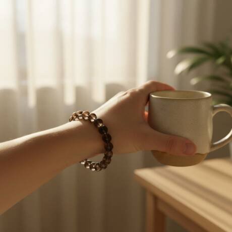 Smoky Quartz – Grounding, Protection & Emotional Release Bracelet